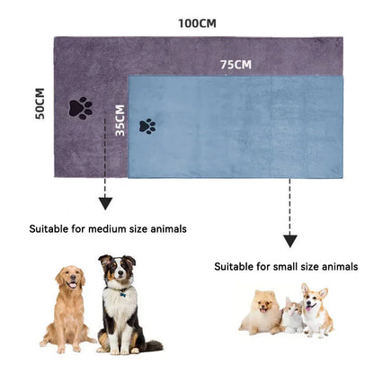 Ultra Absorbent Pet Drying Towel