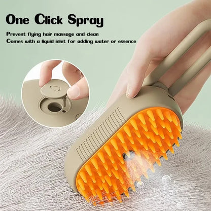 3-in-1 Steam Grooming Brush
