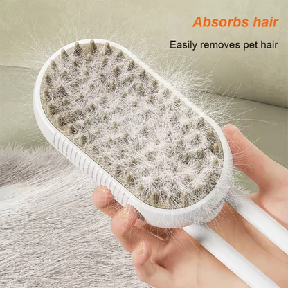 3-in-1 Steam Grooming Brush