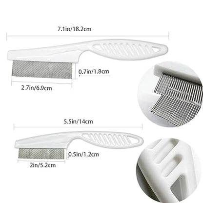Flea & Fine-Tooth Grooming Comb